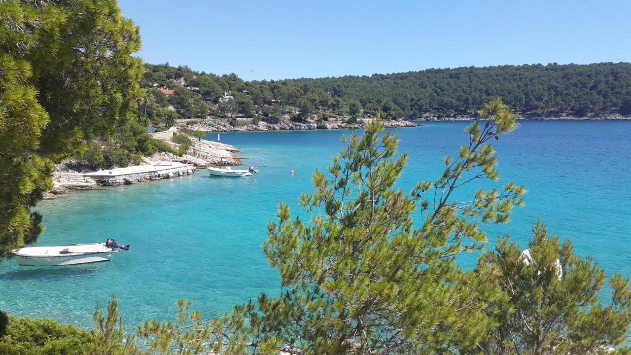 Villa Sun Garden - 4 Star Villa With Heated Swimming Pool, Quiet Bay, Bbq, 50M From The Sea Milna  Exterior photo